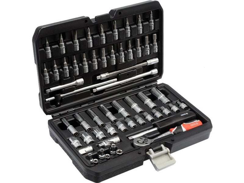 Yato 1/4" Socket Set 56 pcs YT-14501 - Image 2